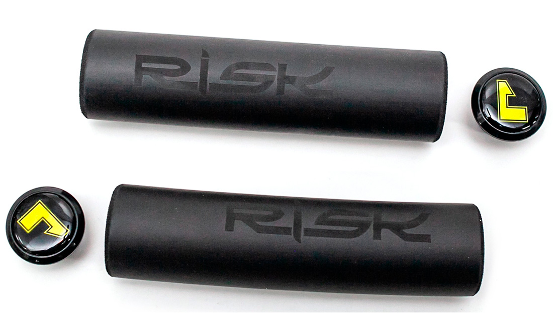 Фотографія Грипси RISK Silica Gel, 130 мм black
