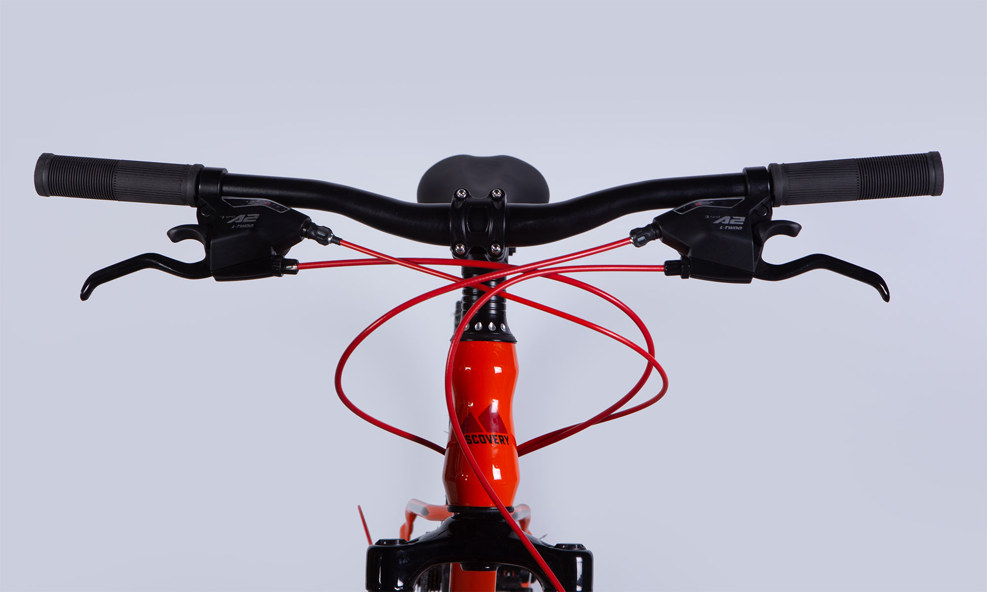 Велосипед Discovery TREK DD FR 26", размер XS, рама-13", 2025, оранжевый 2