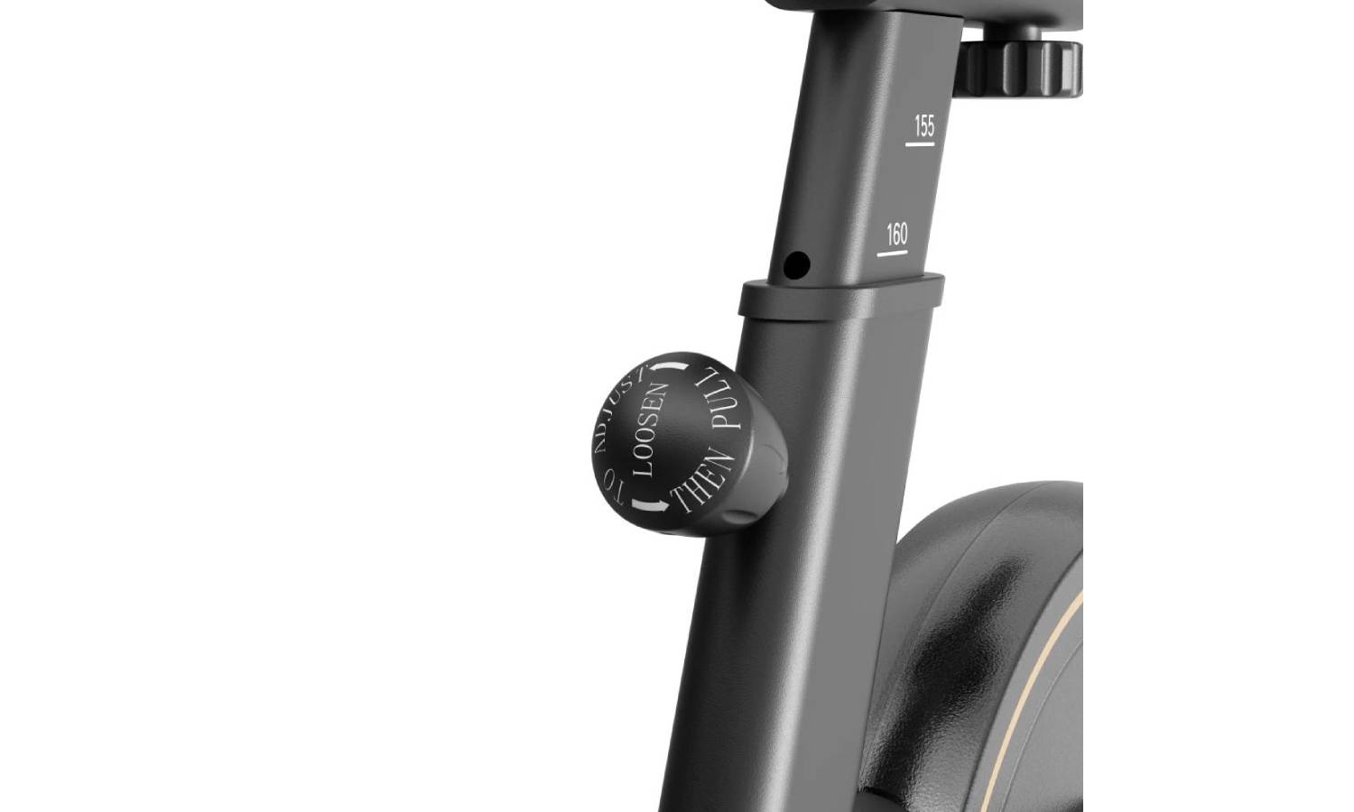Велотренажер KINGSMITH SPRINT BIKE PB08S чорний 3
