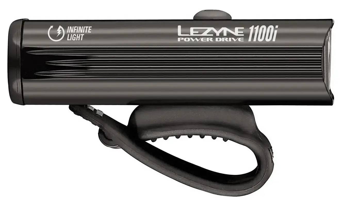 Переднє світло Lezyne POWER DRIVE 1100I LOADED Чорний 1100 люменів Y12 2