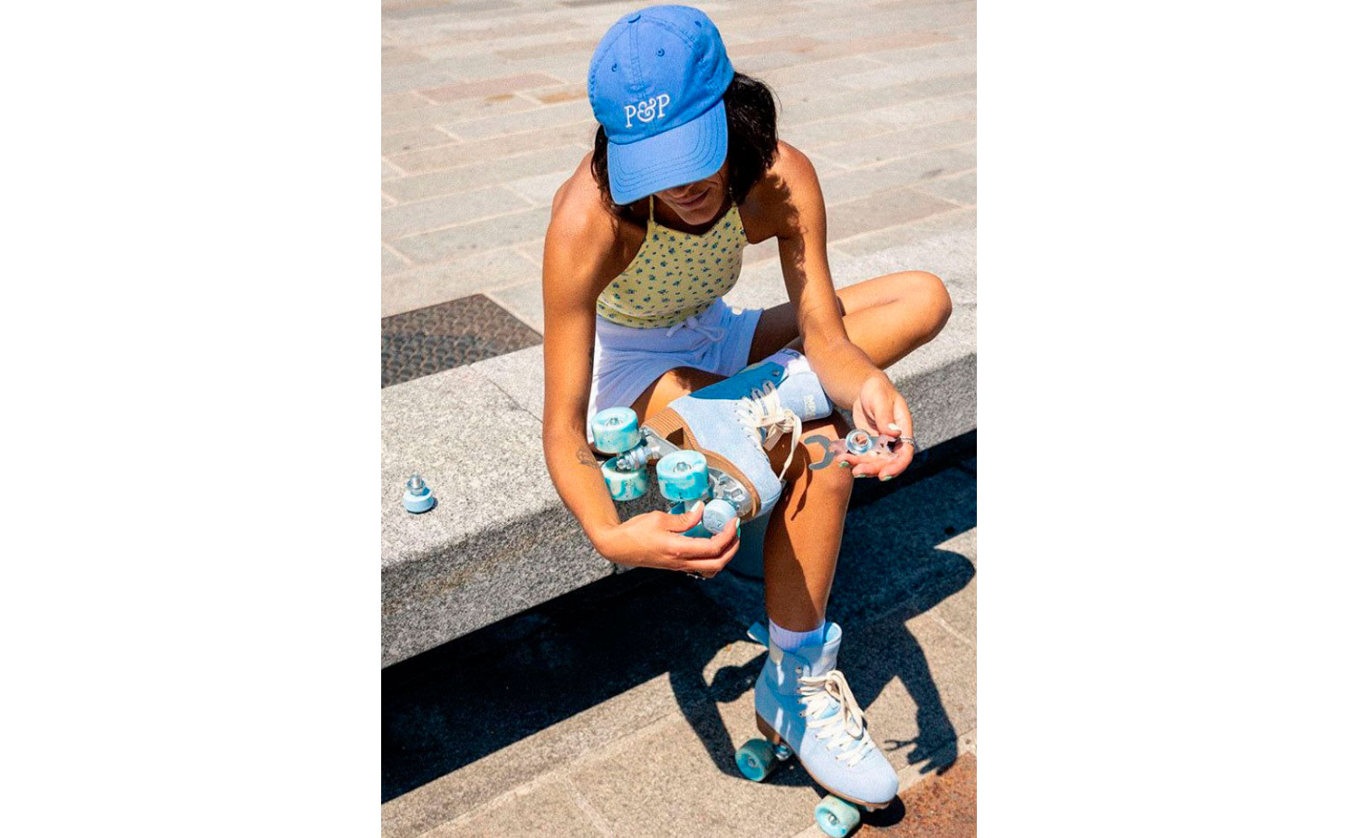 Ролики квади Impala Samira Dusty Blue розмір 39 2