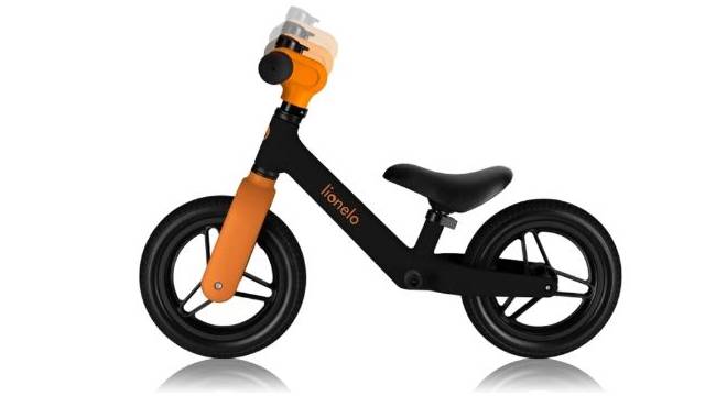 Беговел Lionelo TONI BLACK ORANGE 5