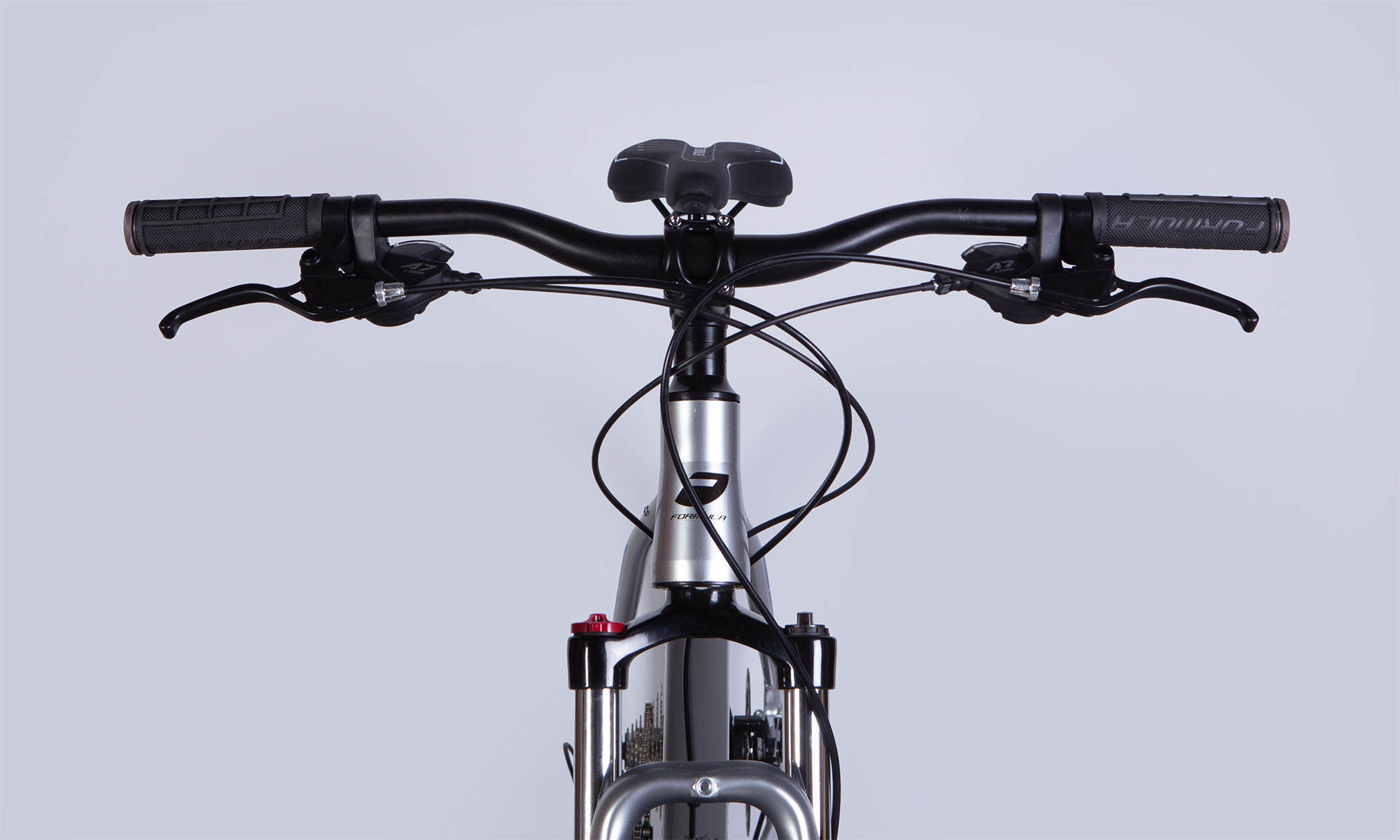 Фотографія Велосипед Formula ZEPHYR 2.0 DD CS 27,5", размер L, рама 19", 2025, серебристый 2