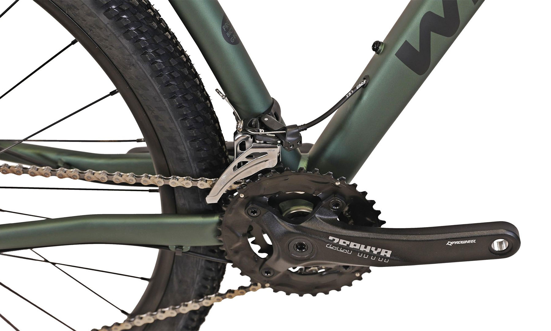 Велосипед Winner SOLID DX 29" размер рамы S 2024 Зеленый 5