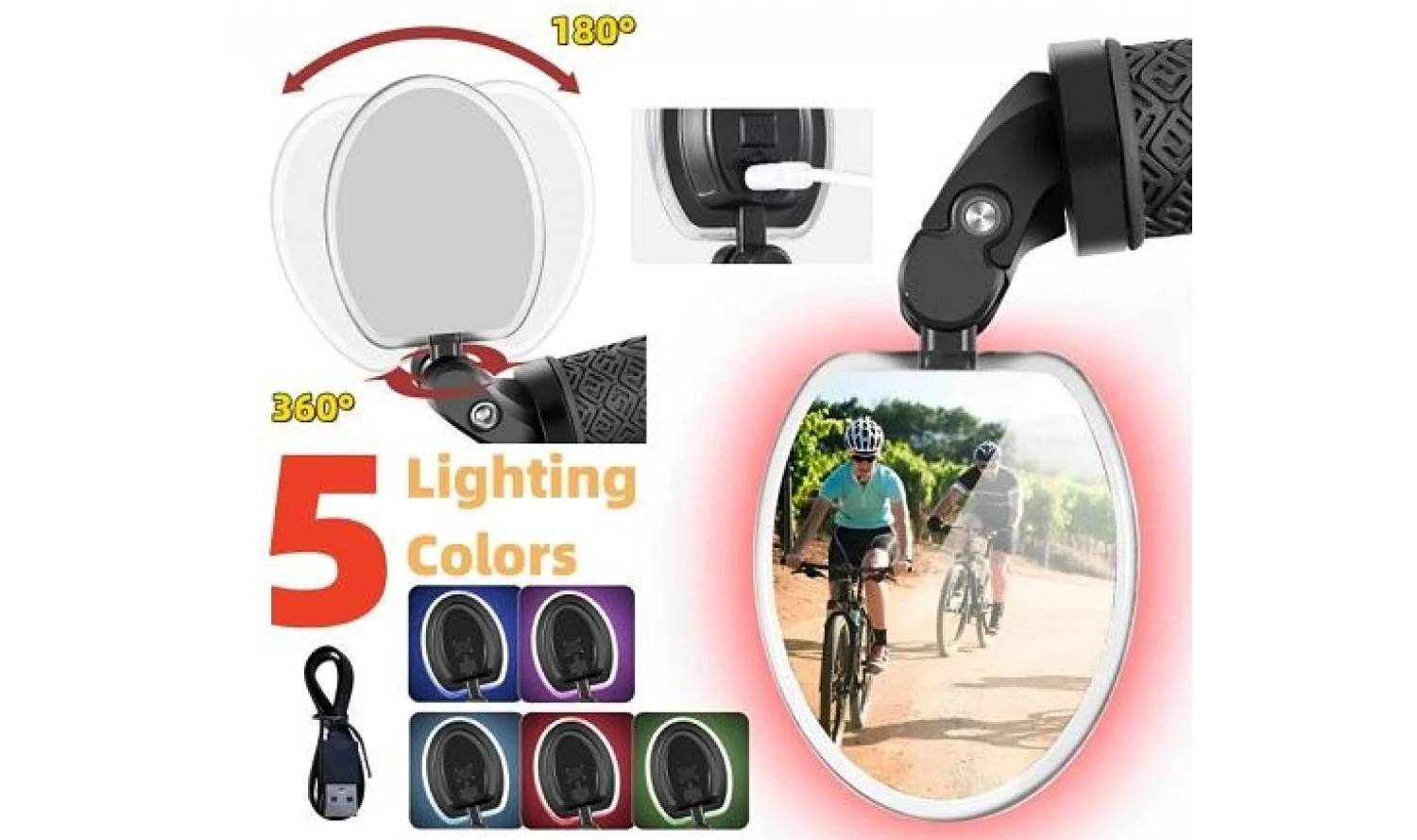 Дзеркало ProX Vision MR-54 з підсвічуванням 2