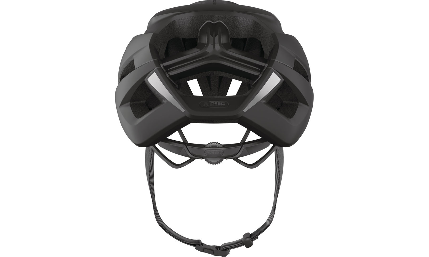 Велошолом спортивний ABUS STORMCHASER ACE velvet black, розмір L (57-61 см), чорний 2