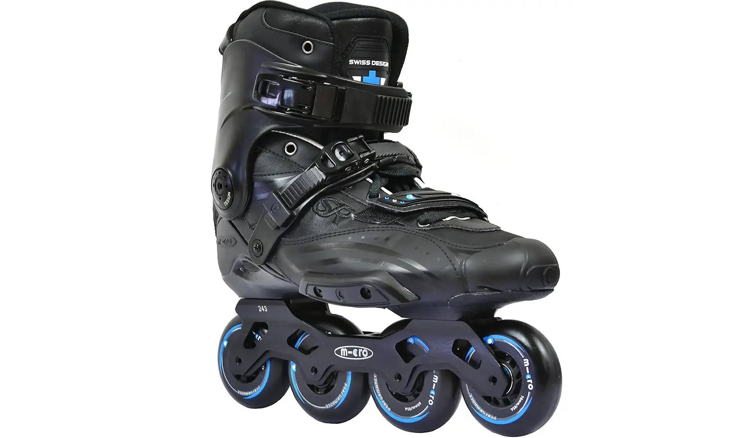 Ролики Micro Super black размер 37-38 2 Ролики Micro Super black размер 37-38 2
