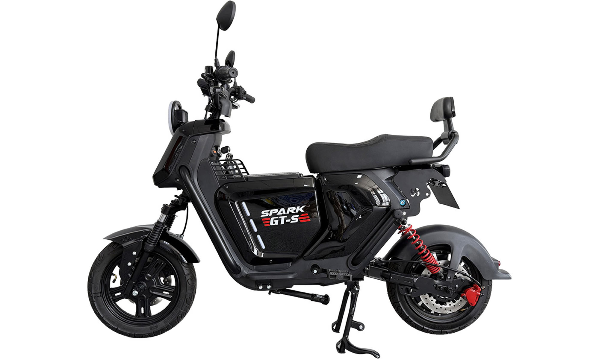 Велосипед с электромотором SPARK GT-S 12", рама 16", 72V/1500W/20Ah, LiFePO4, чёрный 3 Велосипед с электромотором SPARK GT-S 12", рама 16", 72V/1500W/20Ah, LiFePO4, чёрный 3