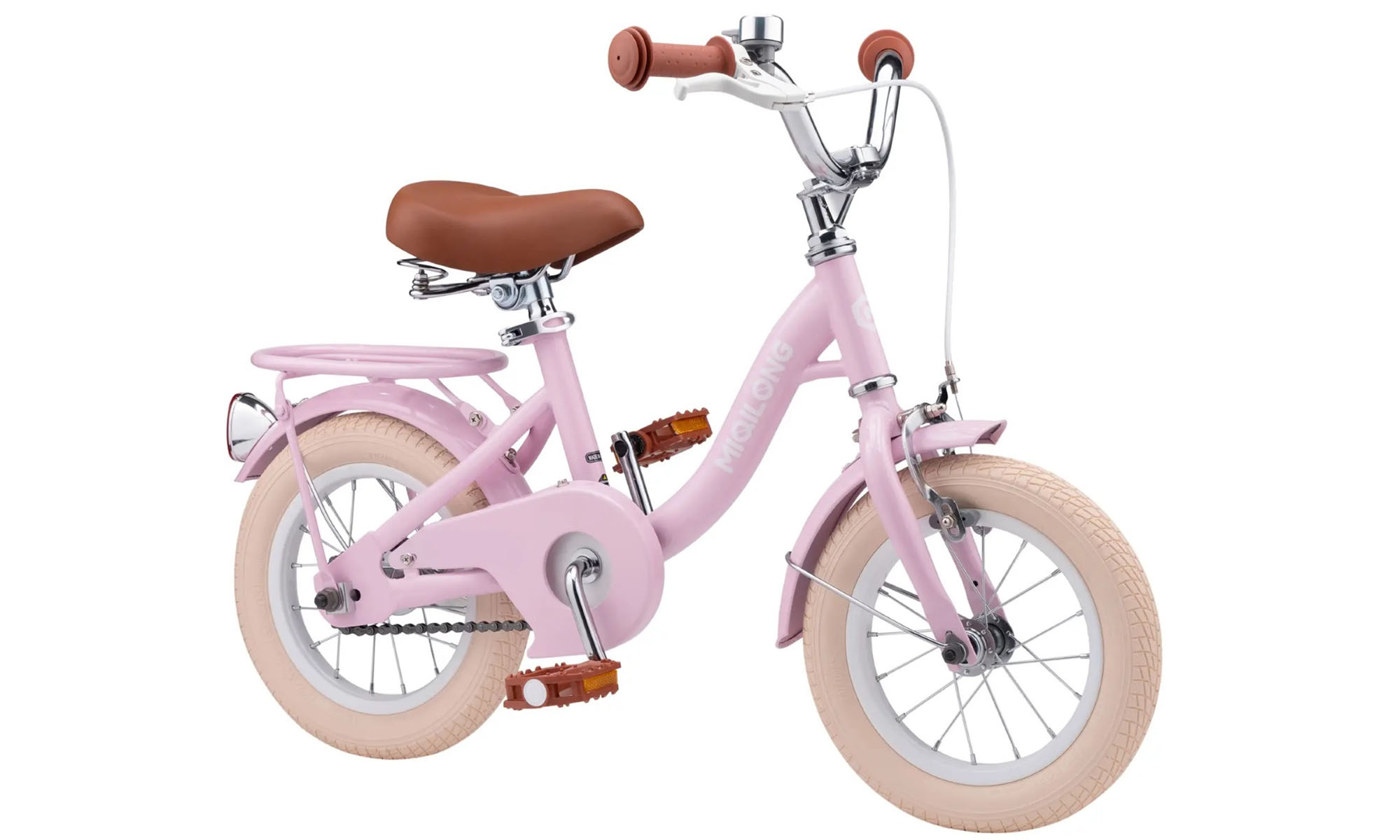 Дитячий велосипед Miqilong LS 12", One Size, 2025, рожевий 3 Дитячий велосипед Miqilong LS 12", One Size, 2025, рожевий 3