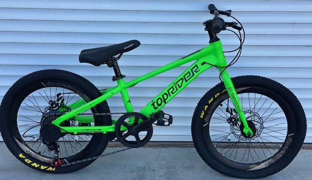 Фотографія Велосипед Toprider Thunder 20" рама 12" зеленый