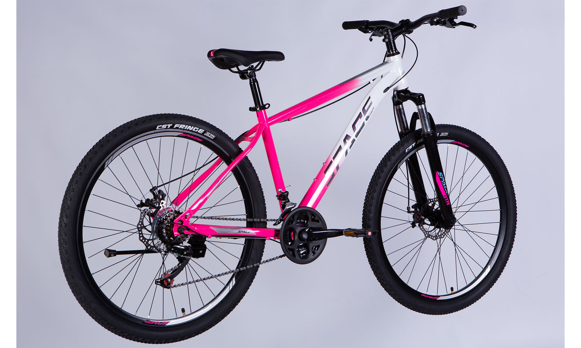 Велосипед SPACE MARS DD FR 27.5", ST, розмір M, рама 17", 2025, рожево-білий 3 Велосипед SPACE MARS DD FR 27.5", ST, розмір M, рама 17", 2025, рожево-білий 3