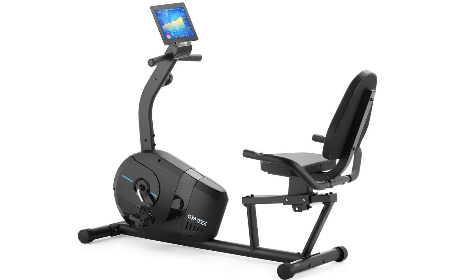 Горизонтальний велотренажер Gymtek XBR1000 магнитный 9
