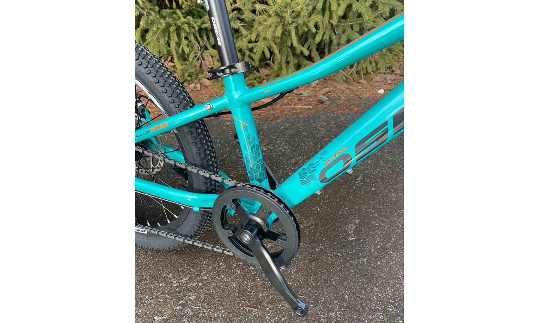 Велосипед OSKAR Starry 20" размер XXS, рама 11", 2025, бирюзовый 5 Велосипед OSKAR Starry 20" размер XXS, рама 11", 2025, бирюзовый 5