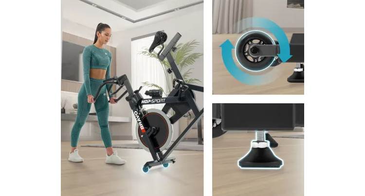 Спінбайк Hop-Sport HS-045IC Bravo чорний 3