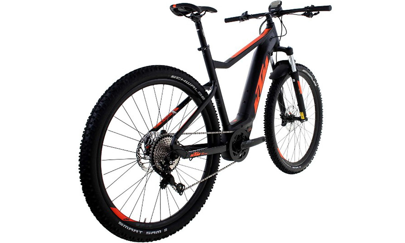 Фотография Электровелосипед KTM MACINA RACE 291 29" (2020) 2020 Черно-оранжевый 2