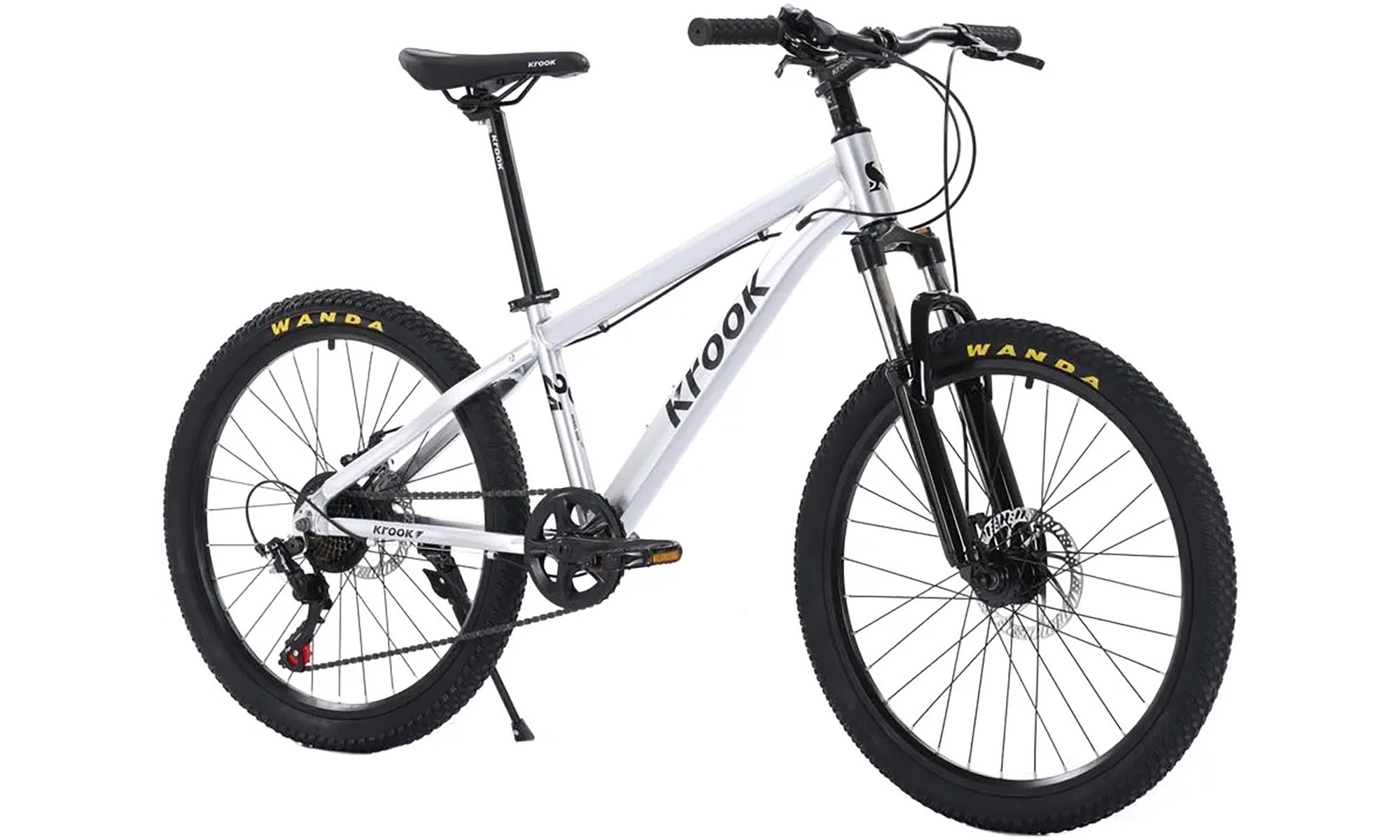 Велосипед Krook, 24", год 2025, серый 3 Велосипед Krook, 24", год 2025, серый 3