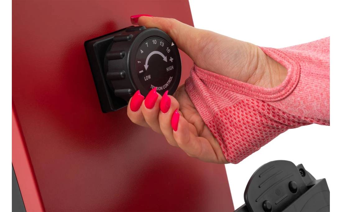 Гребной тренажер Hop-Sport HS-075R Nuke красный 9