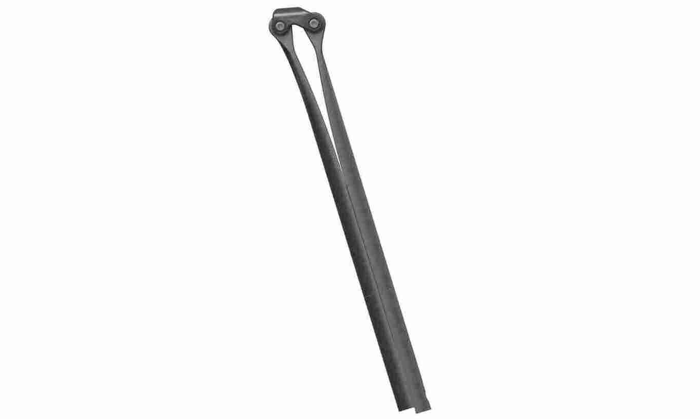 Подседельный штырь Ergon CF Allroad Pro Carbon, длина 345 мм, диаметр 27.2 мм, оффсет 0 мм, черный 
