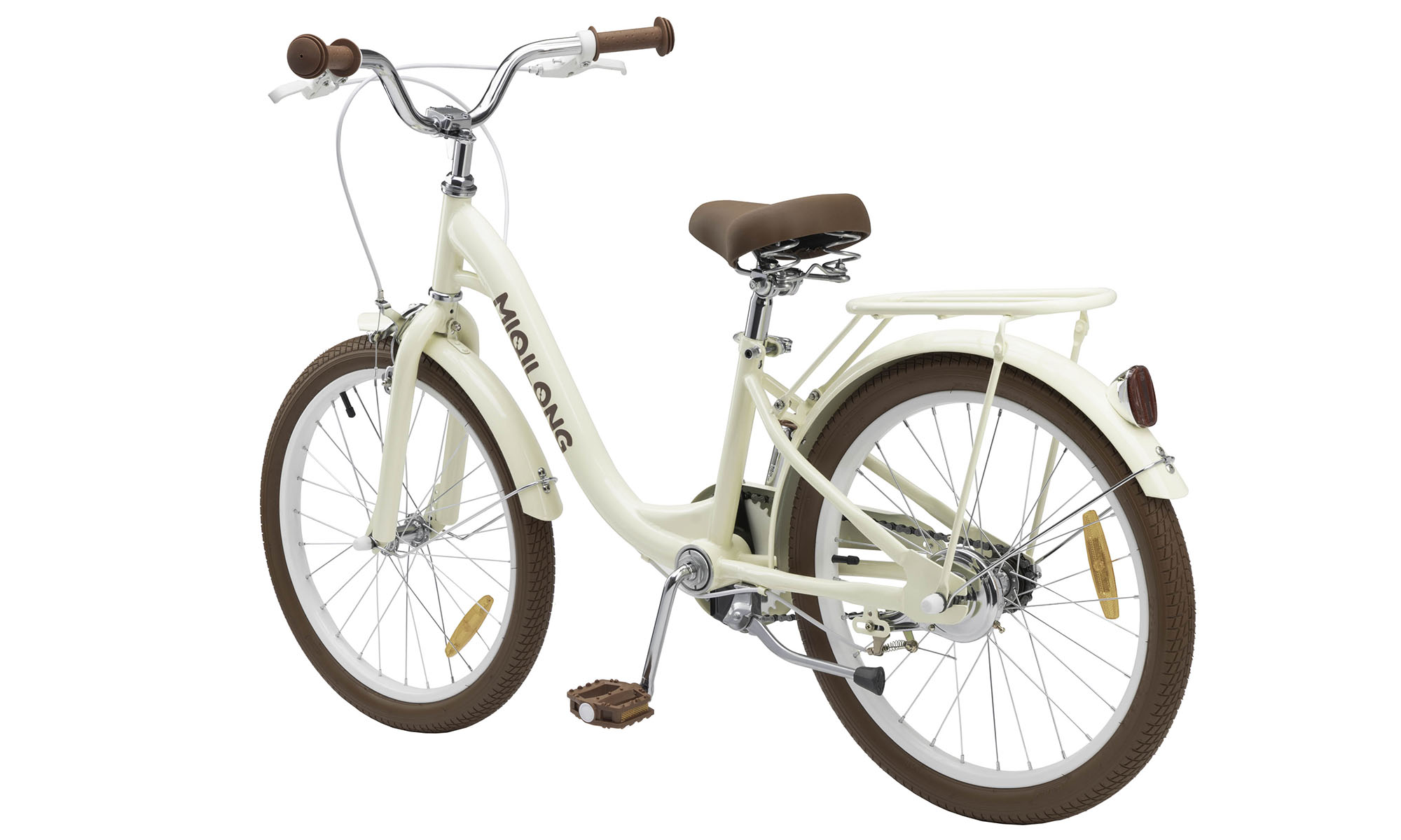 Дитячий велосипед Miqilong LS 20", One size, 2025,  бежевий 4