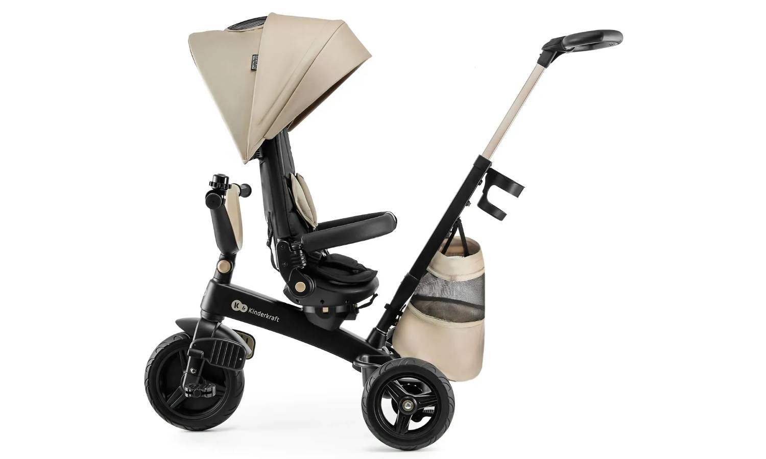 Трехколесный велосипед Kinderkraft Easytwist Beige 5 Трехколесный велосипед Kinderkraft Easytwist Beige 5