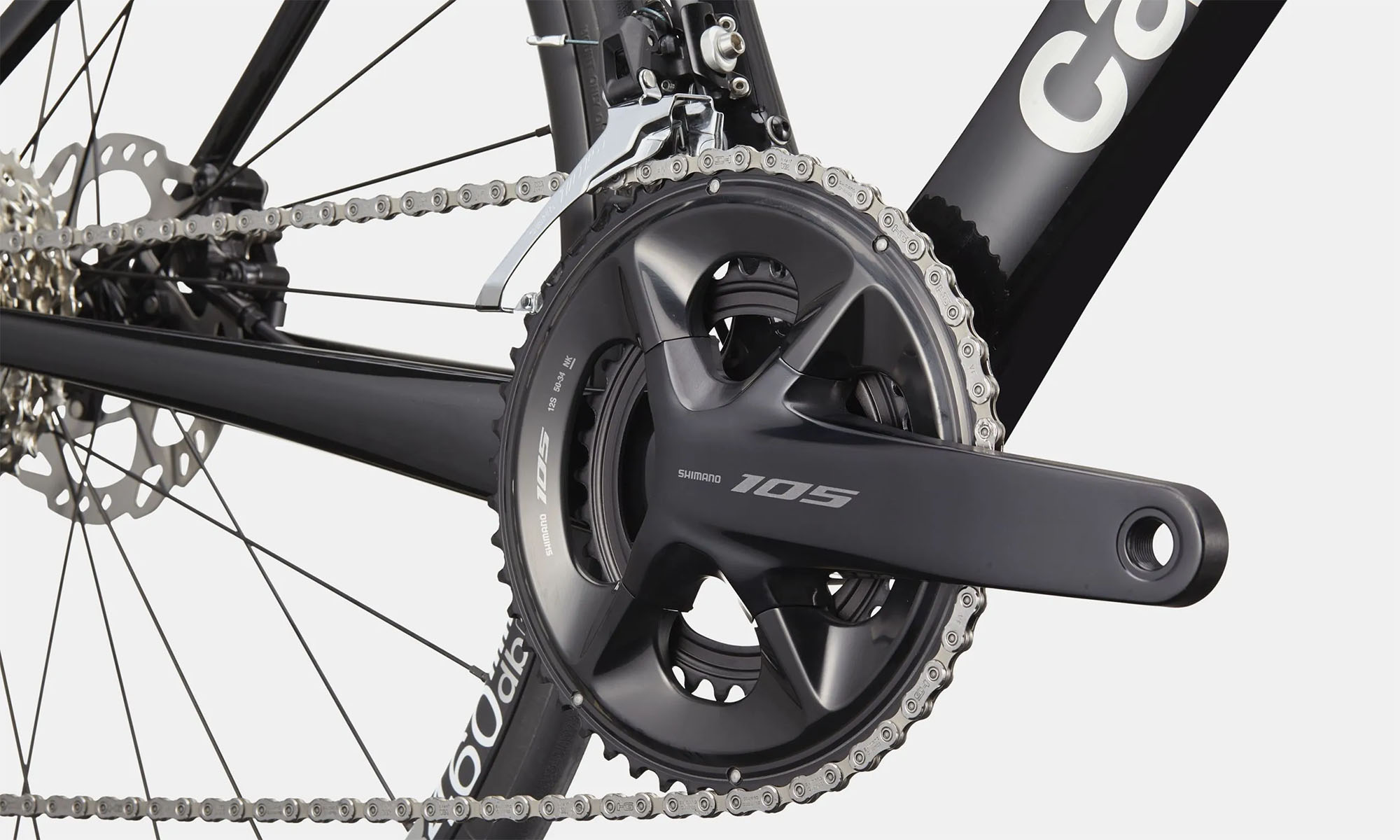 Велосипед Cannondale SuperSix EVO Carbon 4 28", розмір S, рама 51см, 2025, BLK (чорний) 7