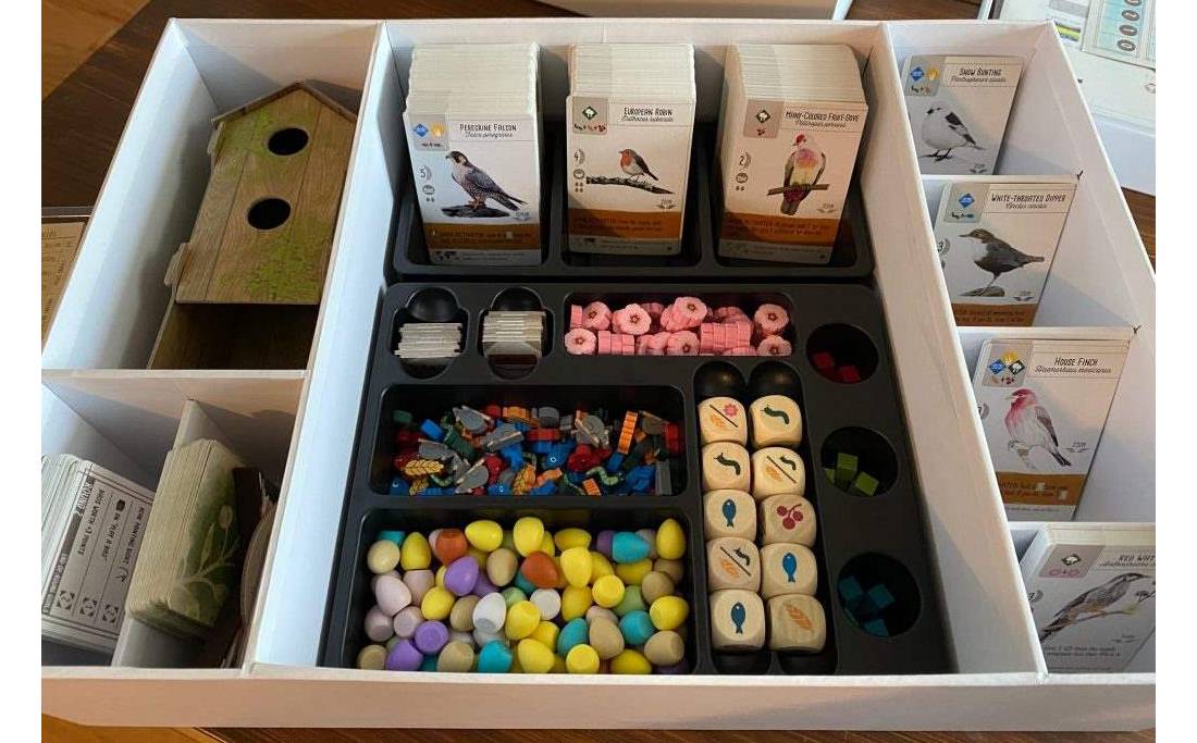 Коробка-органайзер для гри Крила + доповнення (Wingspan Nesting Box) 9