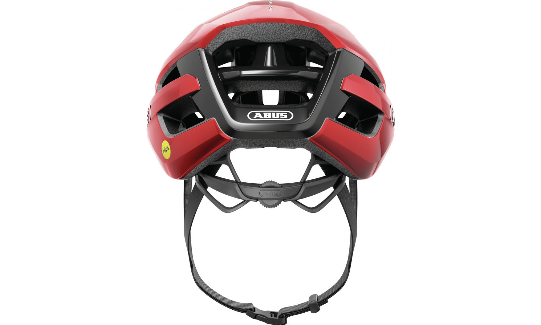 Велошлем спортивный ABUS POWERDOME MIPS blaze red, размер S (51-55 см), красный 2