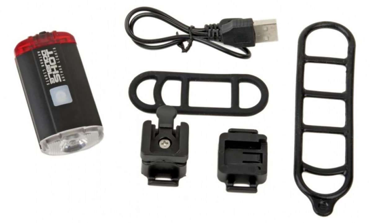 Кріплення для ліхтаря Author A-DoubleShot 250/12 lm USB із червоним червоним світлом 2