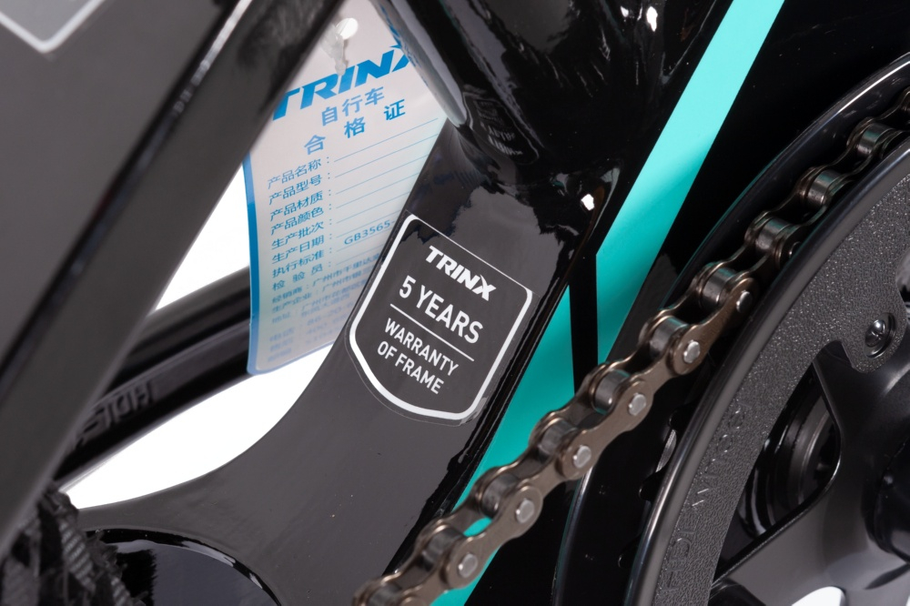 Велосипед Trinx SEALS 1.0 20" Black-Yellow-Cyan 7 Велосипед Trinx SEALS 1.0 20" Black-Yellow-Cyan 7