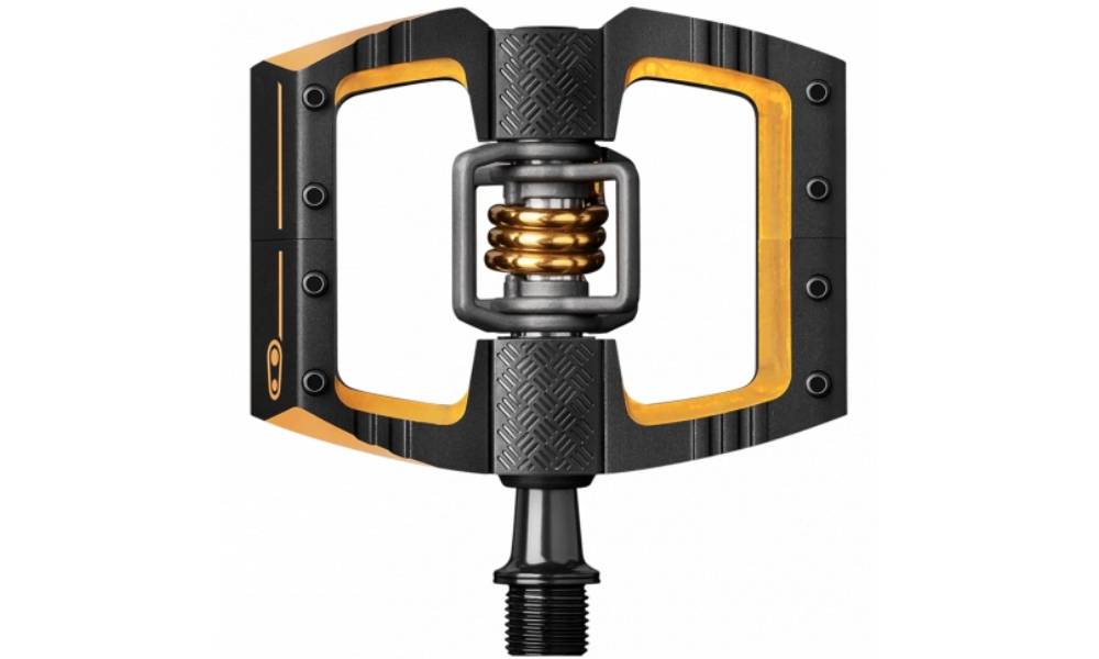 Педали Crankbrothers MALLET DH 11, Black / Gold 