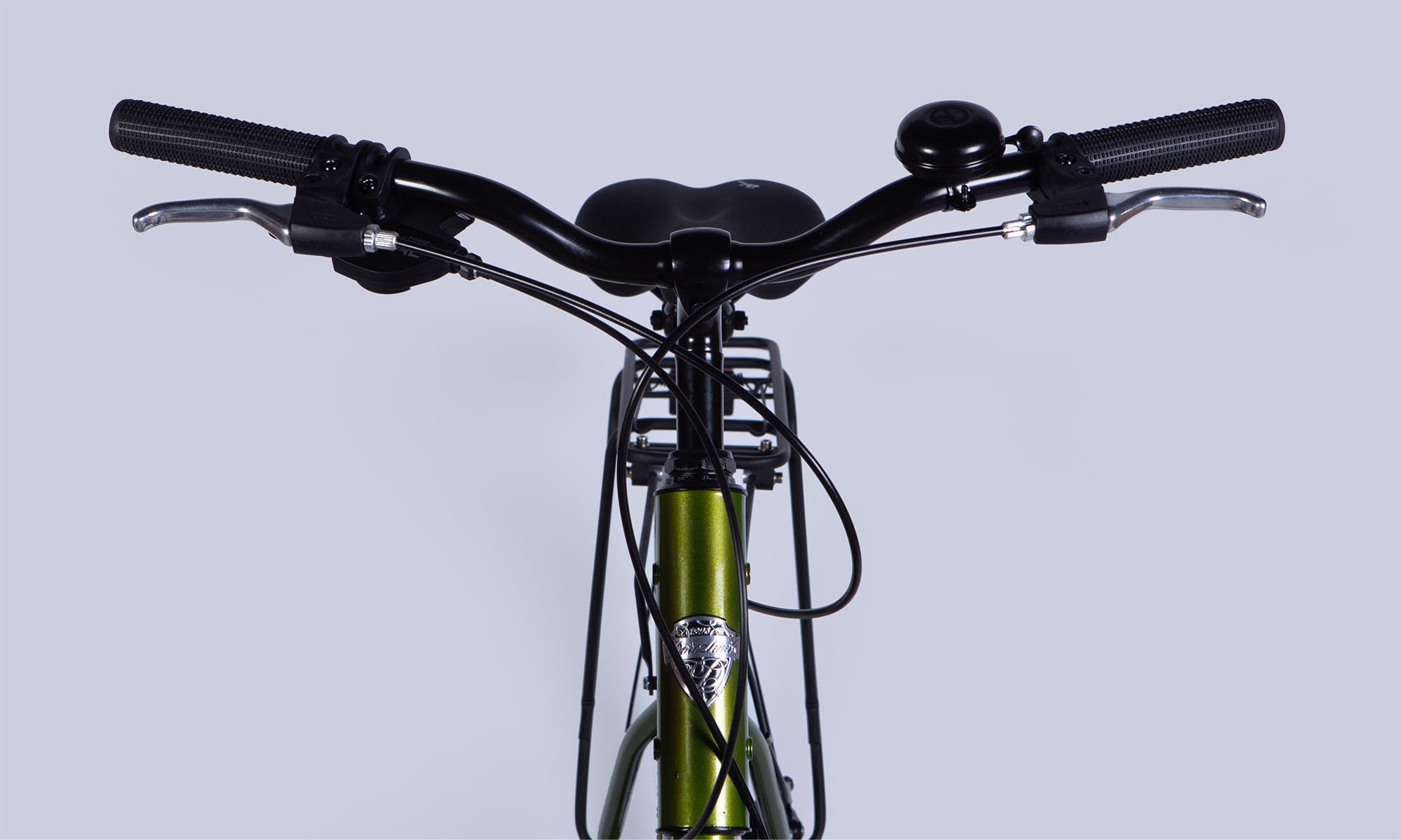 Велосипед Dorozhnik COMFORT MALE DD FR 28", размер L, рама-20", 2025, болотно-зеленый  7
