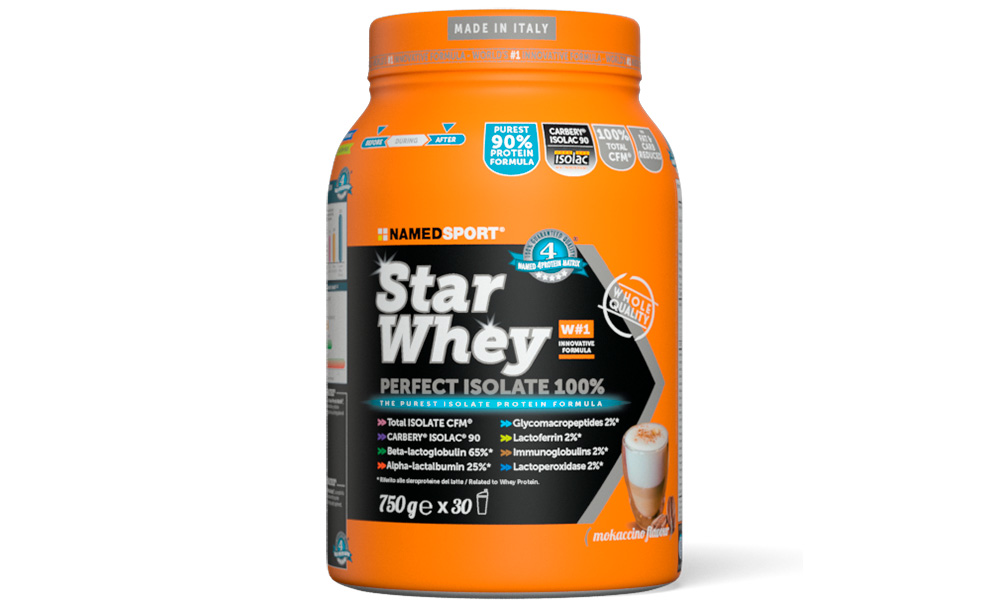 Фотография Протеин Namedsport STAR WHEY ISOLATE 750 г Мокаччино