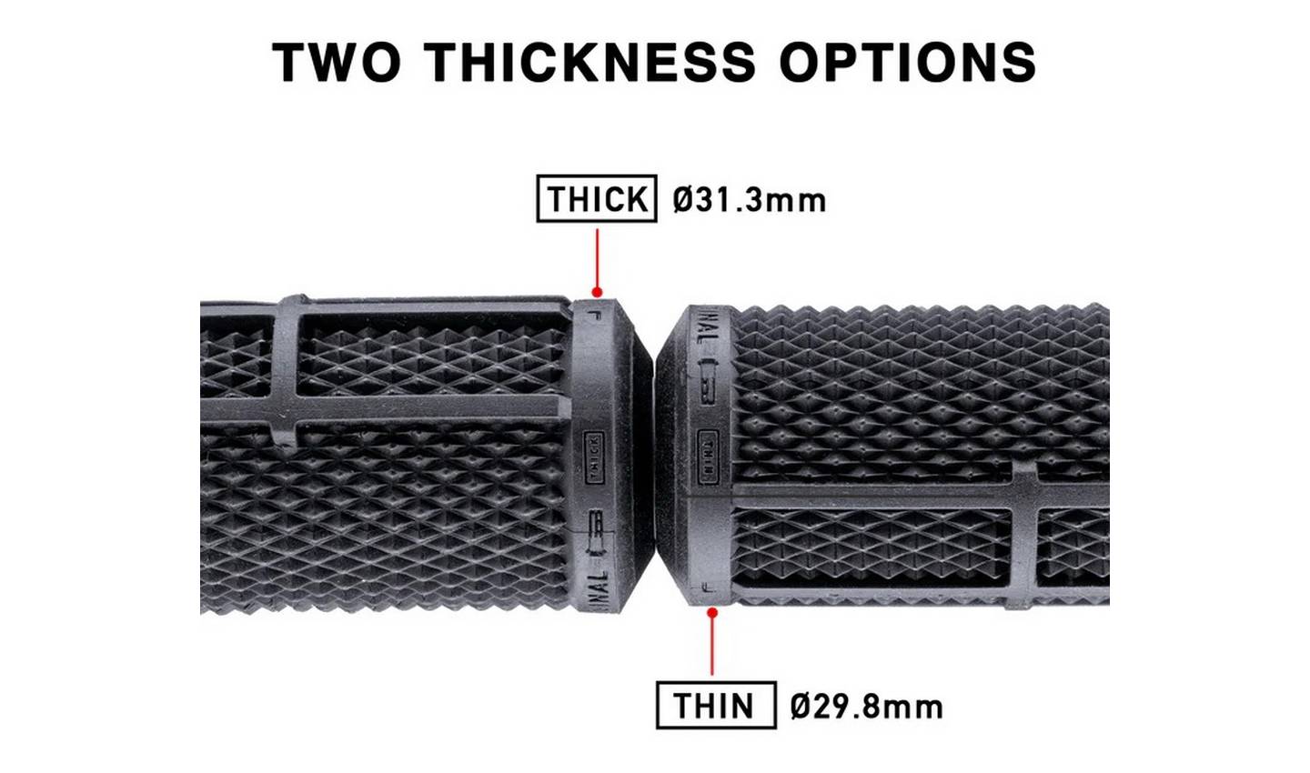 Гріпси DMR DeathGrip2 Thick Flangeless Black 4 Гріпси DMR DeathGrip2 Thick Flangeless Black 4