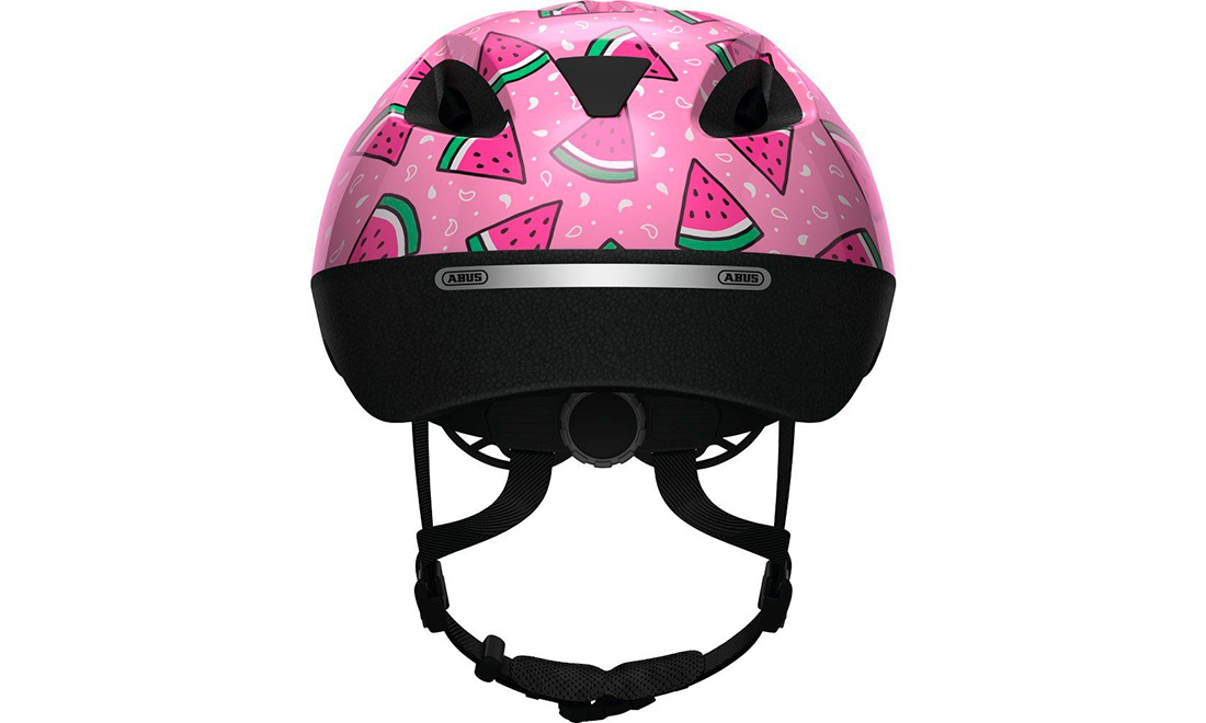 Шолом дитячий ABUS SMOOTY 2.0 Pink Watermelon, розмір М (50-55 см), Рожевий з кавуном 2