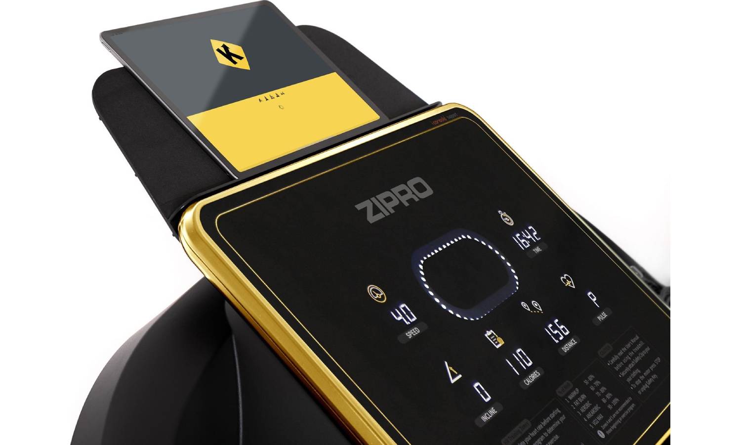 Беговая дорожка Zipro Pacemaker Gold iConsole+ 13