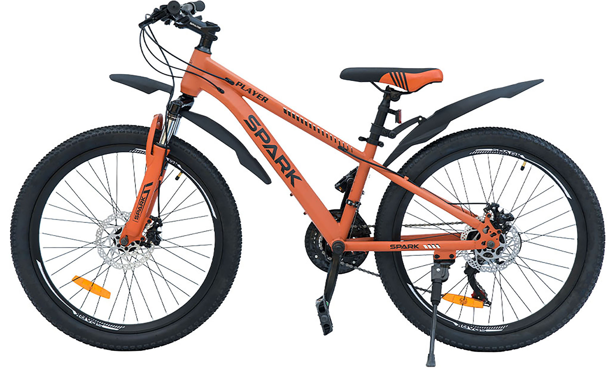 Велосипед SPARK PLAYER 24", размер XXS, рама 12", год 2025, оранжевый 6