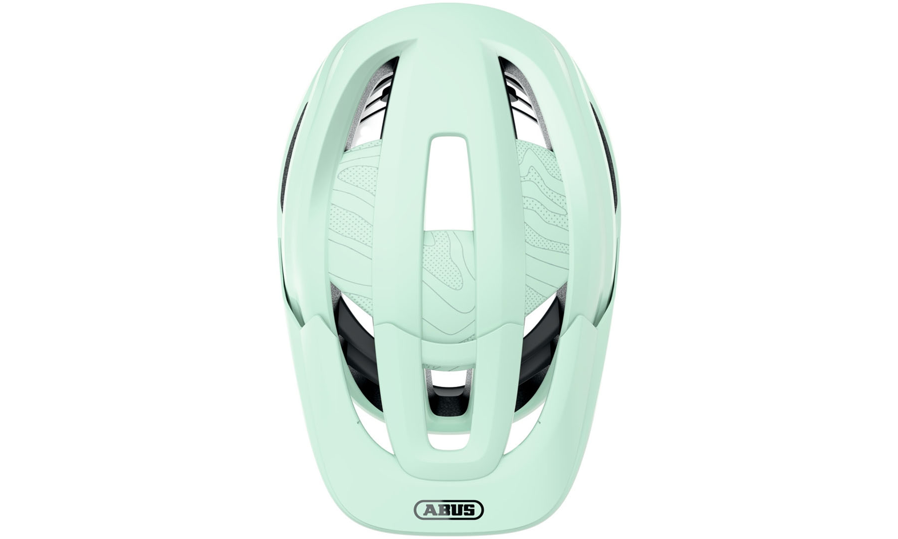 Велошлем спортивный ABUS CLIFFHANGER Iced Mint, размер M (54-58 см), зелено-красный 5
