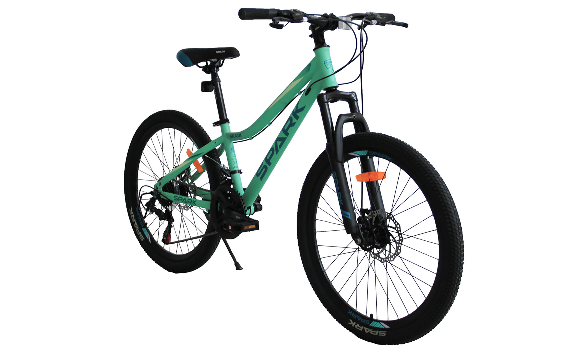 Велосипед SPARK SKADI 24", размер XXS, рама12", год 2025, мятный (м) 2 Велосипед SPARK SKADI 24", размер XXS, рама12", год 2025, мятный (м) 2