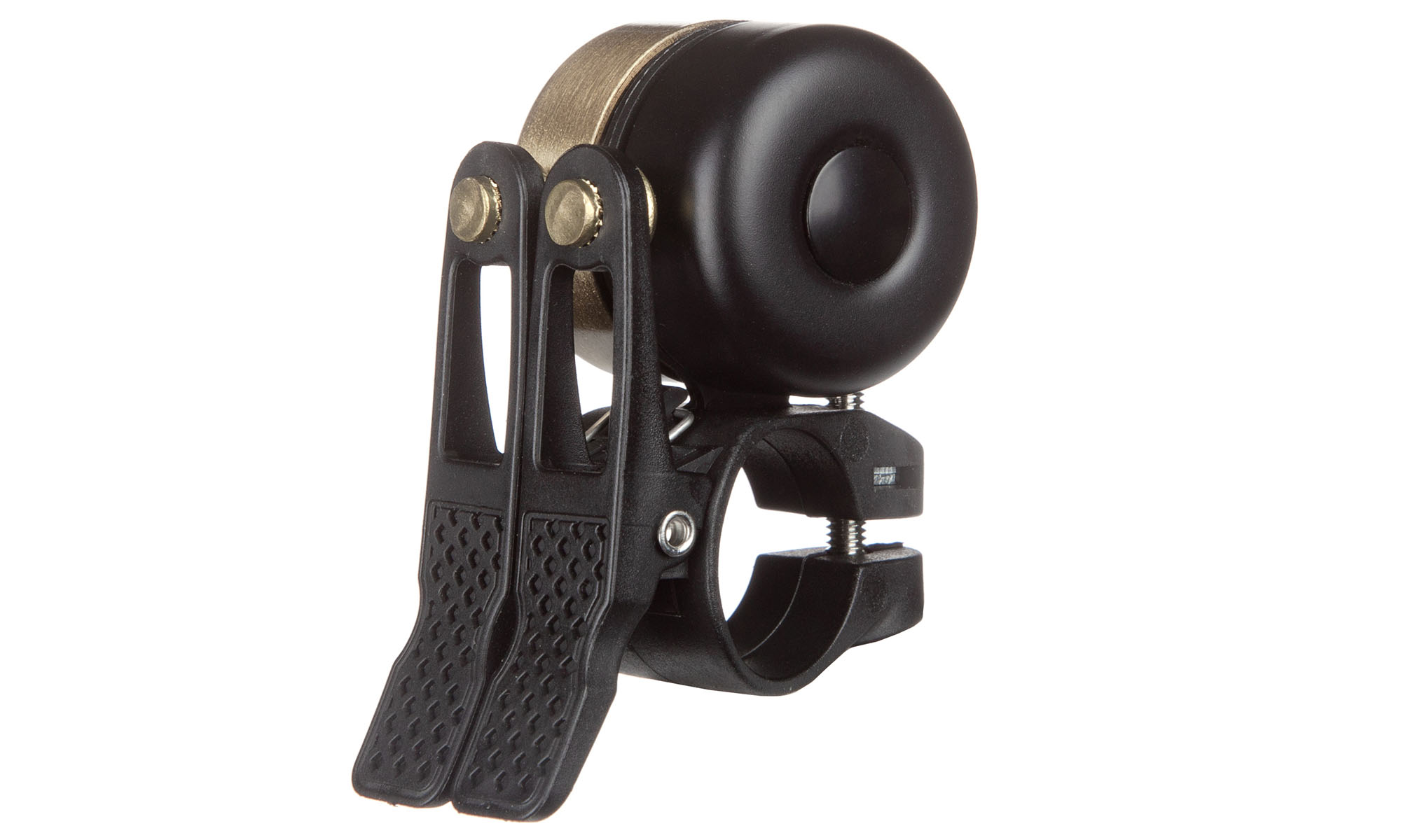 Звонок ONRIDE Double медный, Ø руля 22мм, черный/ золотой Звонок ONRIDE Double медный, Ø руля 22мм, черный/ золотой