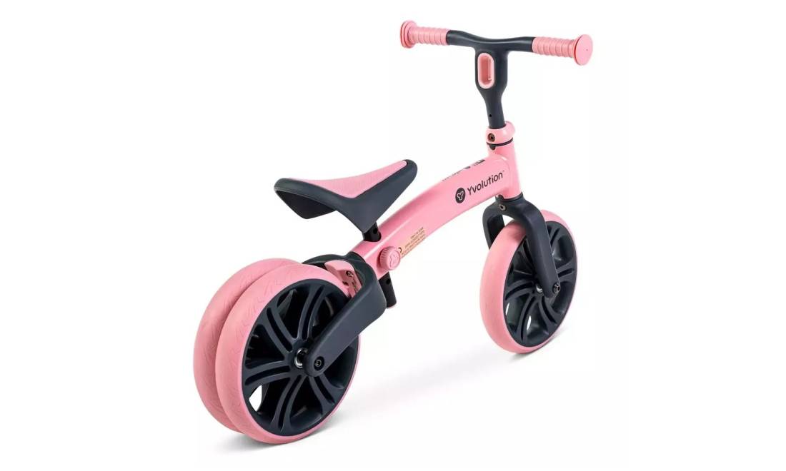 Беговел YVolution Yvelo Junior розовый 2