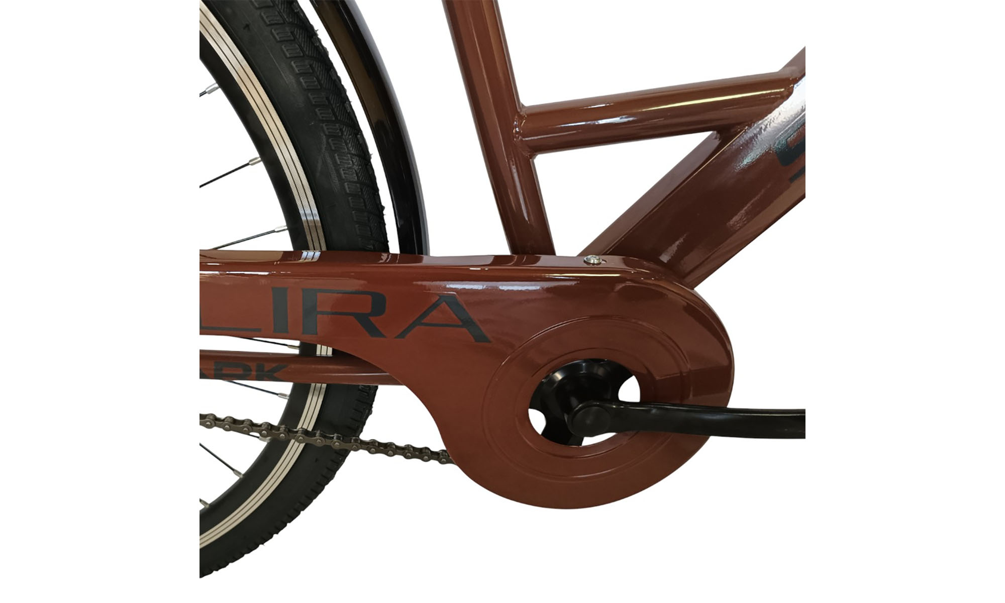 Велосипед SPARK CITY LIRA 26", размер M, рама 17", год 2026, коричневый 2