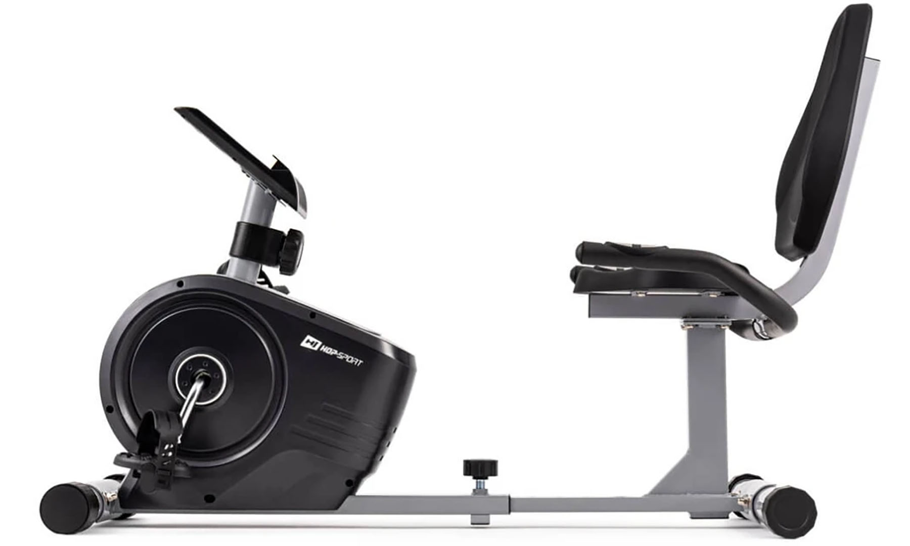 Горизонтальный велотренажер Hop-Sport HS-2050L Beat Серый 6