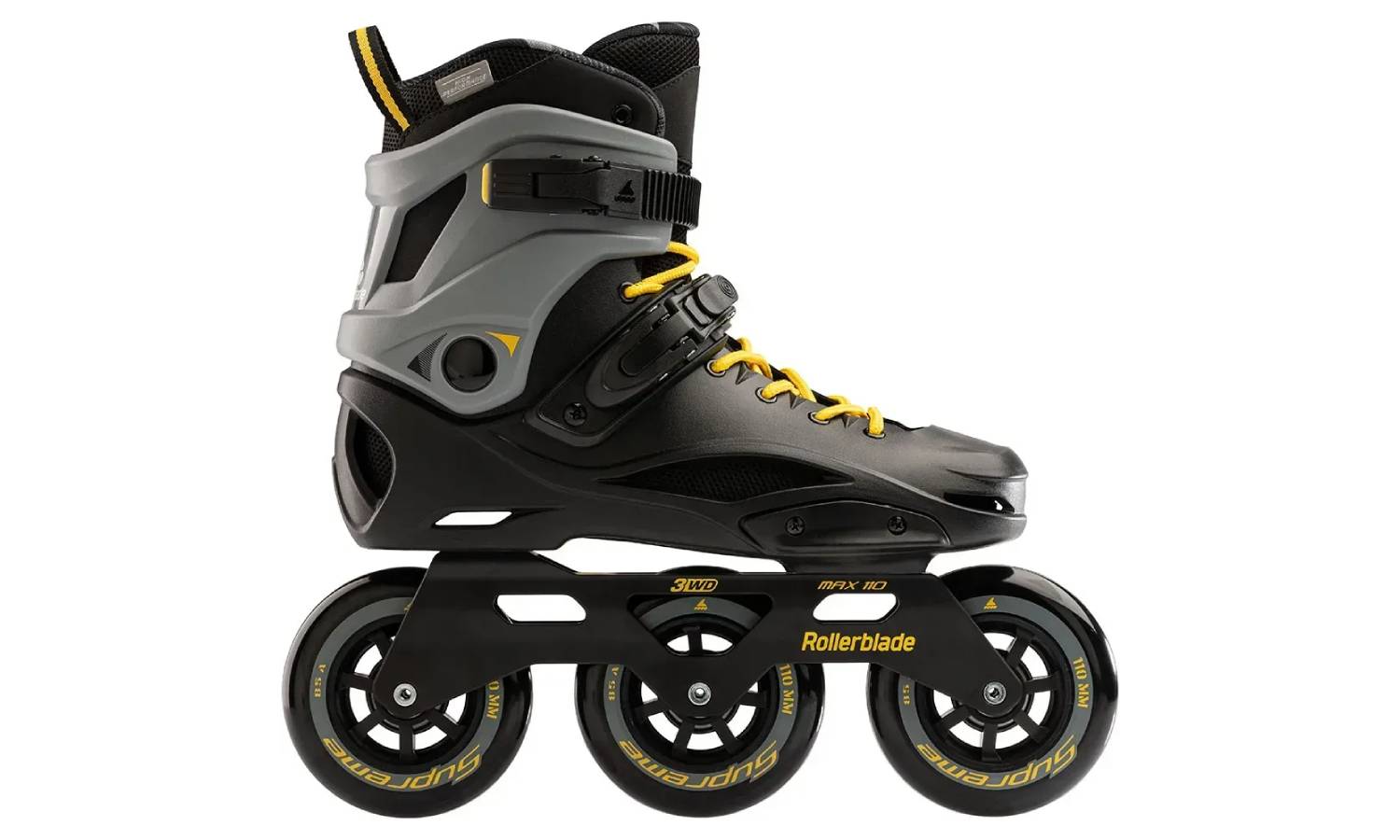 Ролики Rollerblade RB 110 black-saffron yellow 280 3