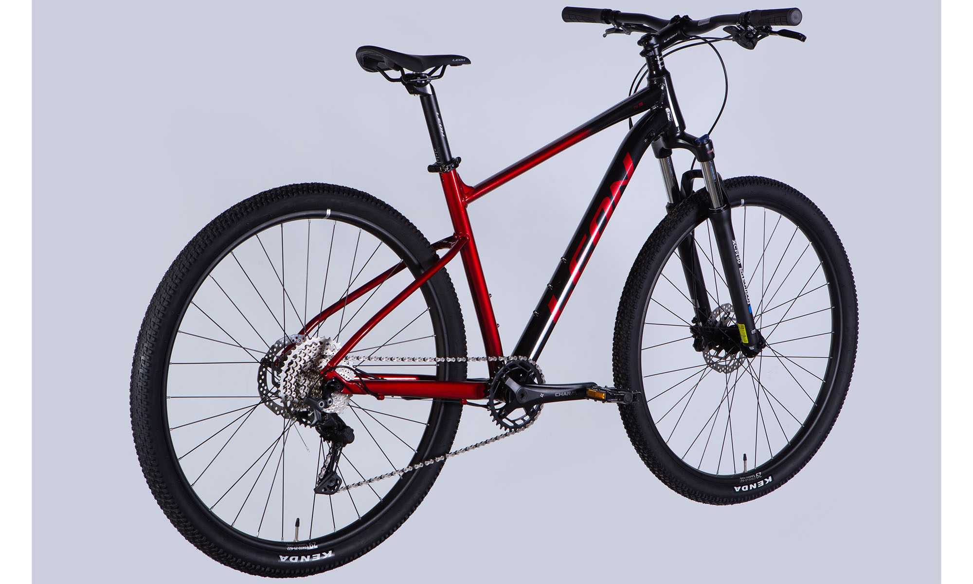 Leon TN 75 HDD 29 Велосипед, розмір L, кадр 19 ", 2025 рік, чорний і червоний 2