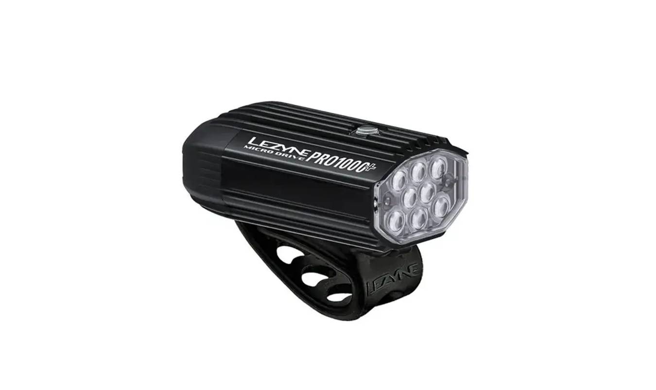 Переднє світло Lezyne MICRO PRO 1000+ FRONT Чорний матовий 1000 люменів Y17 2 Переднє світло Lezyne MICRO PRO 1000+ FRONT Чорний матовий 1000 люменів Y17 2