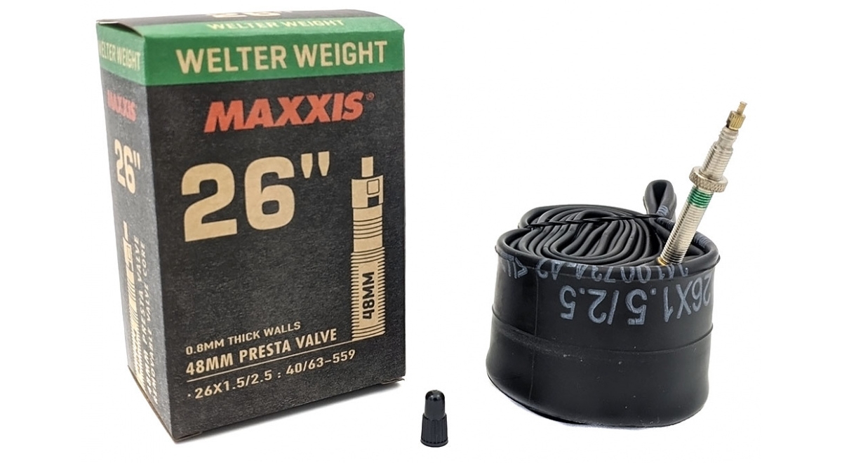 Фотография Камера Maxxis 26x1.5-2.5 Welter Weight (Presta) 