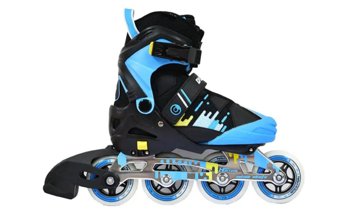 Ролики детские раздвижные MICRO Duality blue-black размер 33-36 3