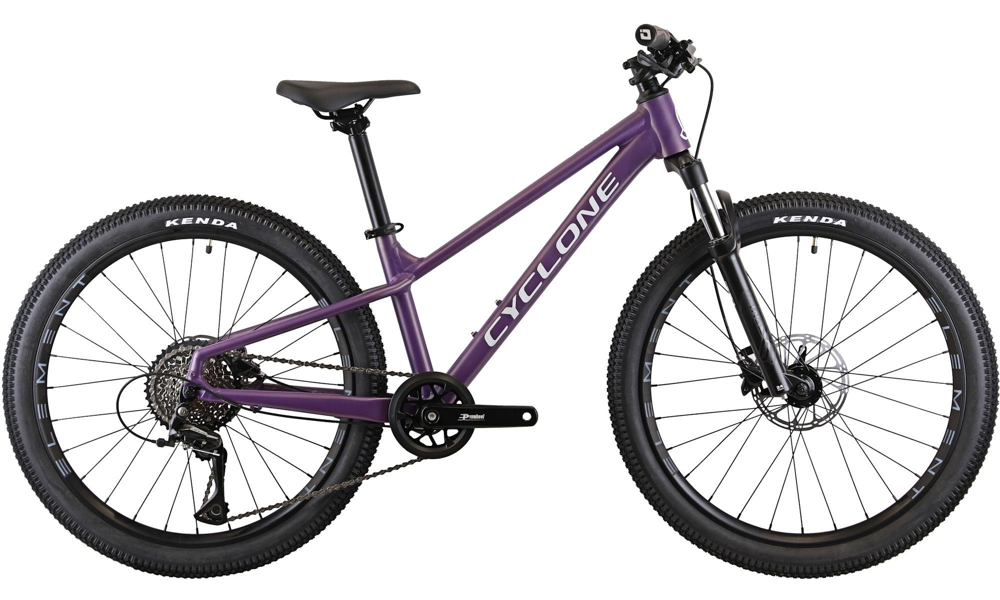 Велосипед CYCLONE DREAM 24", размер XXS, рама 12", год 2026, фиолетовый (матовый) 