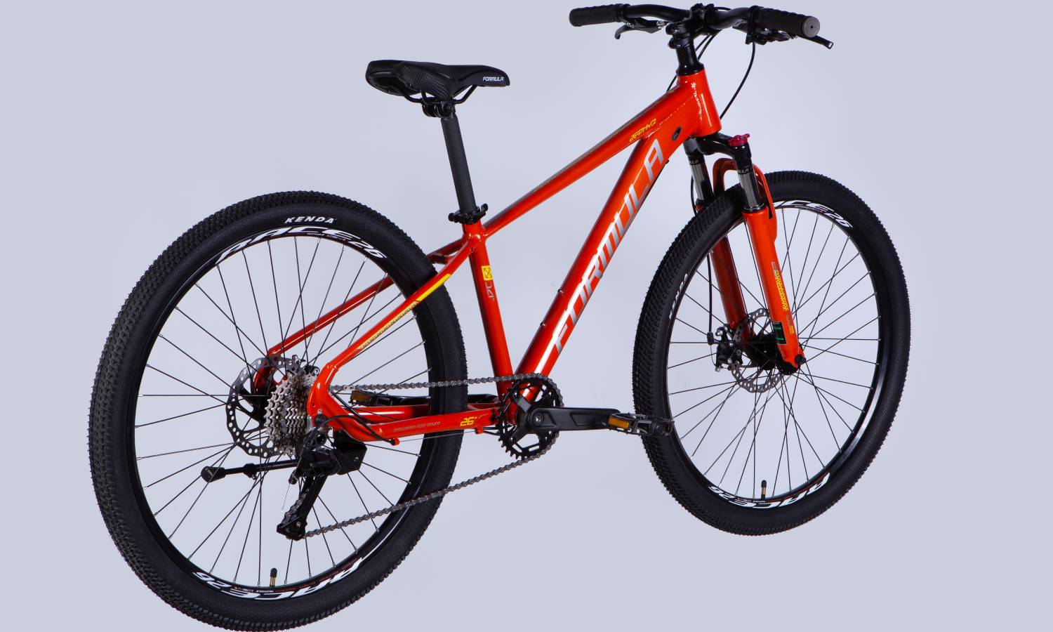 Велосипед Formula ZEPHYR 3.0 DD 26" розмір XS  рама 14" 2025 помаранчевий 4