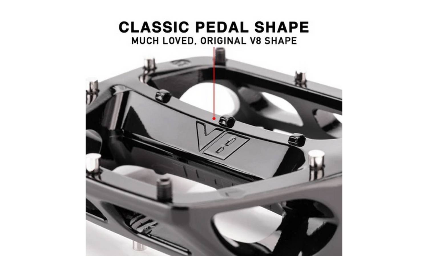 Педалі DMR V8 Classic DU Black 3 Педалі DMR V8 Classic DU Black 3